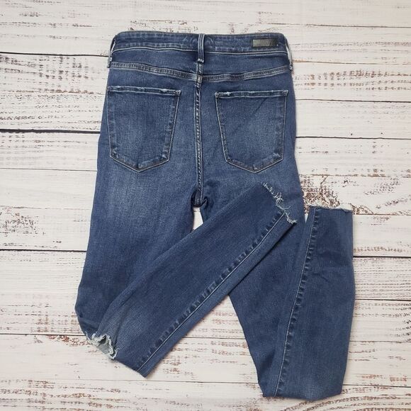 Abercrombie  & Fitch Simone high rise super skinny size 26 distressed raw hem - Picture 11 of 11
